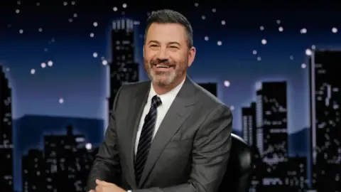 Late-night host Jimmy Kimmel for now removed from broadcast following disputed remarks about Charlie Kirk