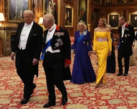 Royals Deploy Red Carpet During Protests; Kimmel Pulled From Air Over Kirk Remarks