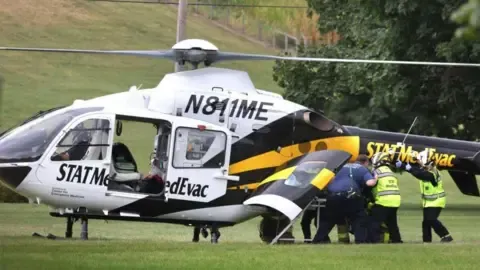 Several officers injured by gunfire in the state of Pennsylvania, with three in serious state