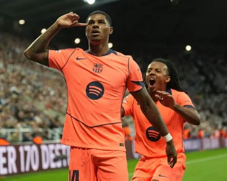 Striker disrupts Newcastle's important night and declares: ‘I am improving at Barça’