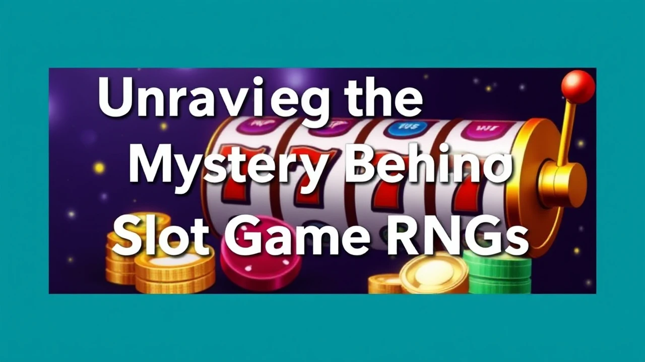 Unraveling the Mystery Behind Slot Game RNGs