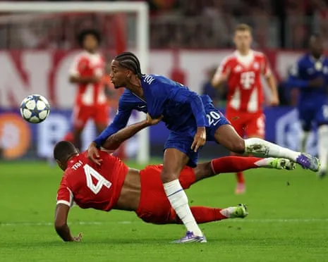 The Blues' boss fumes when Bayern Munich center-back Jonathan Tah avoids sending-off during UCL loss